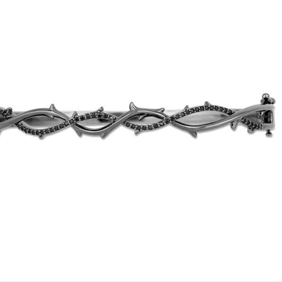 Enchanted Disney Evil Queen Villains Maleficent Twist Bracelet - Picture 2 of 8